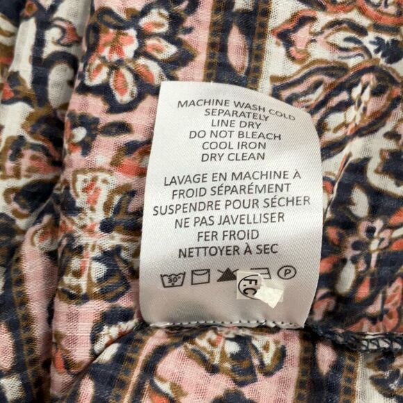 Veronica Beard Multicolor Windansea Floral Button Front Tiered Maxi Dress Small - Picture 7 of 8